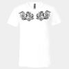 3005 - BELLA +CANVAS Unisex Jersey Short-Sleeve V-Neck T-Shirt Thumbnail