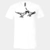3005 - BELLA +CANVAS Unisex Jersey Short-Sleeve V-Neck T-Shirt Thumbnail