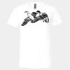 3005 - BELLA +CANVAS Unisex Jersey Short-Sleeve V-Neck T-Shirt Thumbnail