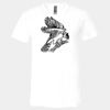 3005 - BELLA +CANVAS Unisex Jersey Short-Sleeve V-Neck T-Shirt Thumbnail
