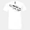 3005 - BELLA +CANVAS Unisex Jersey Short-Sleeve V-Neck T-Shirt Thumbnail