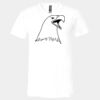 3005 - BELLA +CANVAS Unisex Jersey Short-Sleeve V-Neck T-Shirt Thumbnail