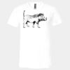 3005 - BELLA +CANVAS Unisex Jersey Short-Sleeve V-Neck T-Shirt Thumbnail