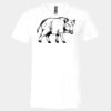 3005 - BELLA +CANVAS Unisex Jersey Short-Sleeve V-Neck T-Shirt Thumbnail