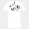 3005 - BELLA +CANVAS Unisex Jersey Short-Sleeve V-Neck T-Shirt Thumbnail