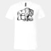 3005 - BELLA +CANVAS Unisex Jersey Short-Sleeve V-Neck T-Shirt Thumbnail