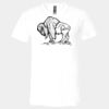 3005 - BELLA +CANVAS Unisex Jersey Short-Sleeve V-Neck T-Shirt Thumbnail