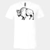 3005 - BELLA +CANVAS Unisex Jersey Short-Sleeve V-Neck T-Shirt Thumbnail