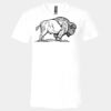 3005 - BELLA +CANVAS Unisex Jersey Short-Sleeve V-Neck T-Shirt Thumbnail