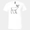 3005 - BELLA +CANVAS Unisex Jersey Short-Sleeve V-Neck T-Shirt Thumbnail