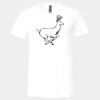 3005 - BELLA +CANVAS Unisex Jersey Short-Sleeve V-Neck T-Shirt Thumbnail