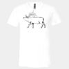 3005 - BELLA +CANVAS Unisex Jersey Short-Sleeve V-Neck T-Shirt Thumbnail