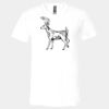 3005 - BELLA +CANVAS Unisex Jersey Short-Sleeve V-Neck T-Shirt Thumbnail