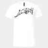 3005 - BELLA +CANVAS Unisex Jersey Short-Sleeve V-Neck T-Shirt Thumbnail