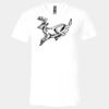 3005 - BELLA +CANVAS Unisex Jersey Short-Sleeve V-Neck T-Shirt Thumbnail