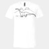 3005 - BELLA +CANVAS Unisex Jersey Short-Sleeve V-Neck T-Shirt Thumbnail