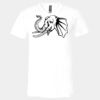 3005 - BELLA +CANVAS Unisex Jersey Short-Sleeve V-Neck T-Shirt Thumbnail