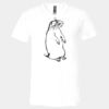 3005 - BELLA +CANVAS Unisex Jersey Short-Sleeve V-Neck T-Shirt Thumbnail