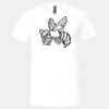 3005 - BELLA +CANVAS Unisex Jersey Short-Sleeve V-Neck T-Shirt Thumbnail