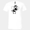 3005 - BELLA +CANVAS Unisex Jersey Short-Sleeve V-Neck T-Shirt Thumbnail
