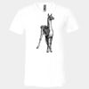 3005 - BELLA +CANVAS Unisex Jersey Short-Sleeve V-Neck T-Shirt Thumbnail