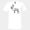 3005 - BELLA +CANVAS Unisex Jersey Short-Sleeve V-Neck T-Shirt Thumbnail