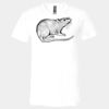 3005 - BELLA +CANVAS Unisex Jersey Short-Sleeve V-Neck T-Shirt Thumbnail