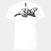 3005 - BELLA +CANVAS Unisex Jersey Short-Sleeve V-Neck T-Shirt Thumbnail