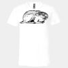 3005 - BELLA +CANVAS Unisex Jersey Short-Sleeve V-Neck T-Shirt Thumbnail