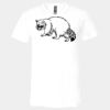 3005 - BELLA +CANVAS Unisex Jersey Short-Sleeve V-Neck T-Shirt Thumbnail