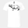 3005 - BELLA +CANVAS Unisex Jersey Short-Sleeve V-Neck T-Shirt Thumbnail
