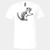 3005 - BELLA +CANVAS Unisex Jersey Short-Sleeve V-Neck T-Shirt Thumbnail