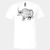 3005 - BELLA +CANVAS Unisex Jersey Short-Sleeve V-Neck T-Shirt Thumbnail