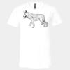 3005 - BELLA +CANVAS Unisex Jersey Short-Sleeve V-Neck T-Shirt Thumbnail