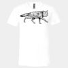 3005 - BELLA +CANVAS Unisex Jersey Short-Sleeve V-Neck T-Shirt Thumbnail