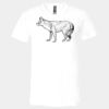 3005 - BELLA +CANVAS Unisex Jersey Short-Sleeve V-Neck T-Shirt Thumbnail