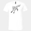 3005 - BELLA +CANVAS Unisex Jersey Short-Sleeve V-Neck T-Shirt Thumbnail