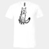 3005 - BELLA +CANVAS Unisex Jersey Short-Sleeve V-Neck T-Shirt Thumbnail