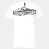 3005 - BELLA +CANVAS Unisex Jersey Short-Sleeve V-Neck T-Shirt Thumbnail