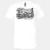 3005 - BELLA +CANVAS Unisex Jersey Short-Sleeve V-Neck T-Shirt Thumbnail