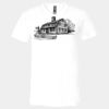 3005 - BELLA +CANVAS Unisex Jersey Short-Sleeve V-Neck T-Shirt Thumbnail