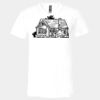 3005 - BELLA +CANVAS Unisex Jersey Short-Sleeve V-Neck T-Shirt Thumbnail