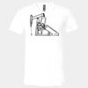 3005 - BELLA +CANVAS Unisex Jersey Short-Sleeve V-Neck T-Shirt Thumbnail