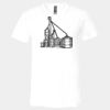 3005 - BELLA +CANVAS Unisex Jersey Short-Sleeve V-Neck T-Shirt Thumbnail