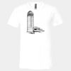 3005 - BELLA +CANVAS Unisex Jersey Short-Sleeve V-Neck T-Shirt Thumbnail
