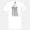 3005 - BELLA +CANVAS Unisex Jersey Short-Sleeve V-Neck T-Shirt Thumbnail