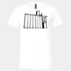3005 - BELLA +CANVAS Unisex Jersey Short-Sleeve V-Neck T-Shirt Thumbnail