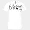 3005 - BELLA +CANVAS Unisex Jersey Short-Sleeve V-Neck T-Shirt Thumbnail