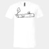 3005 - BELLA +CANVAS Unisex Jersey Short-Sleeve V-Neck T-Shirt Thumbnail