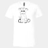 3005 - BELLA +CANVAS Unisex Jersey Short-Sleeve V-Neck T-Shirt Thumbnail